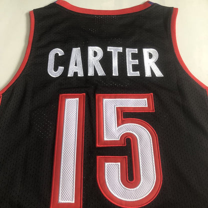 Toronto Raptors Vince Carter #15 Throwback  Jersey -  Dense Embroidery