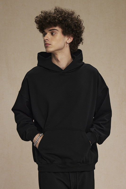430GSM French Terry Solid Color Hoodie