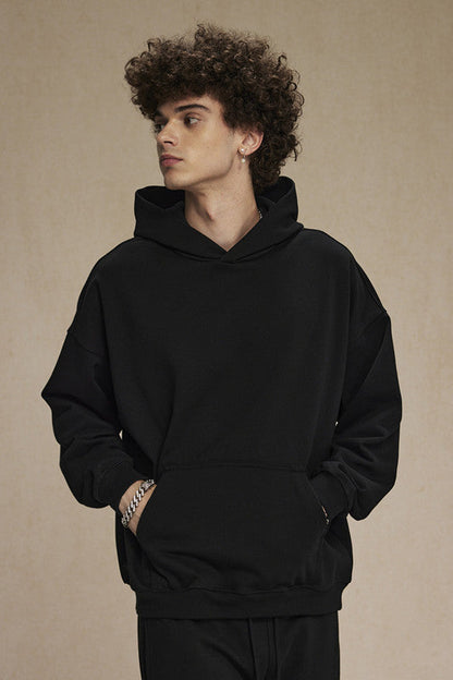 430GSM French Terry Solid Color Hoodie