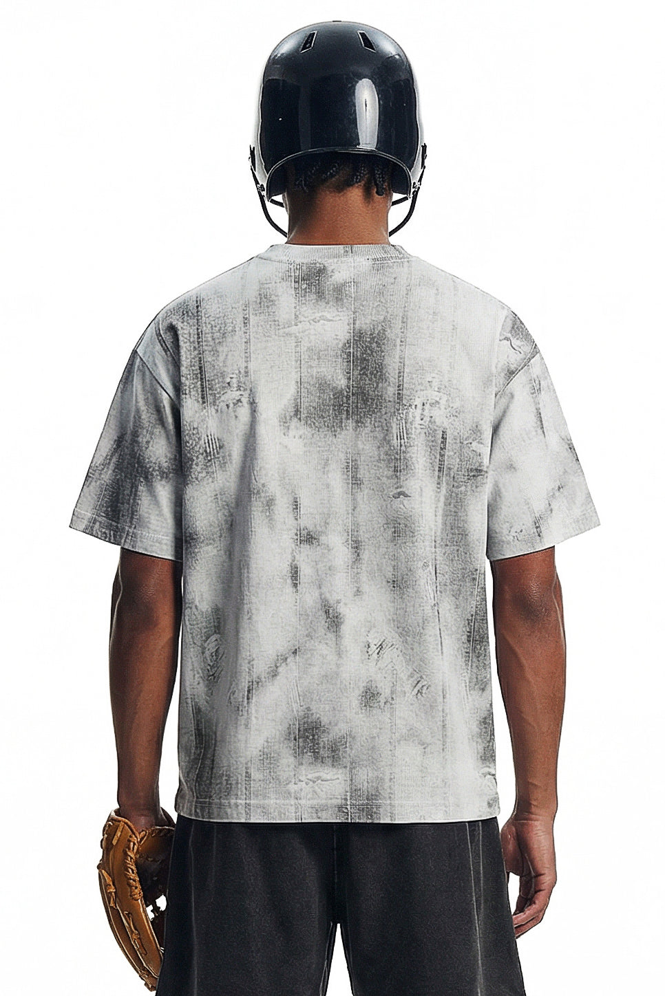 200GSM Printed Washed Tee