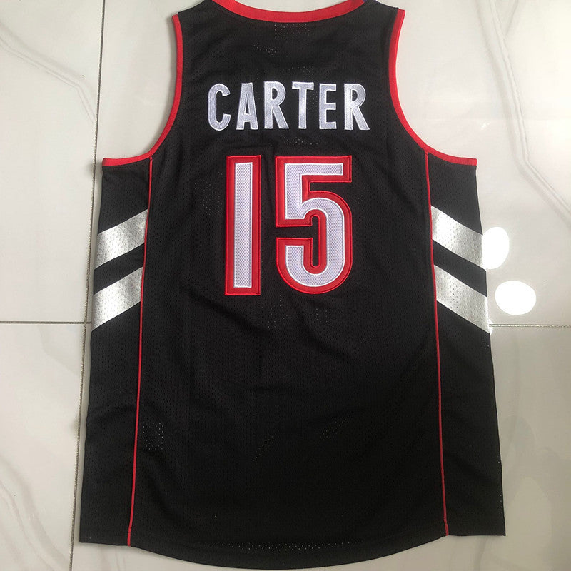 Toronto Raptors Vince Carter #15 Throwback  Jersey -  Dense Embroidery