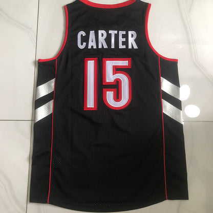 Toronto Raptors Vince Carter #15 Throwback  Jersey -  Dense Embroidery