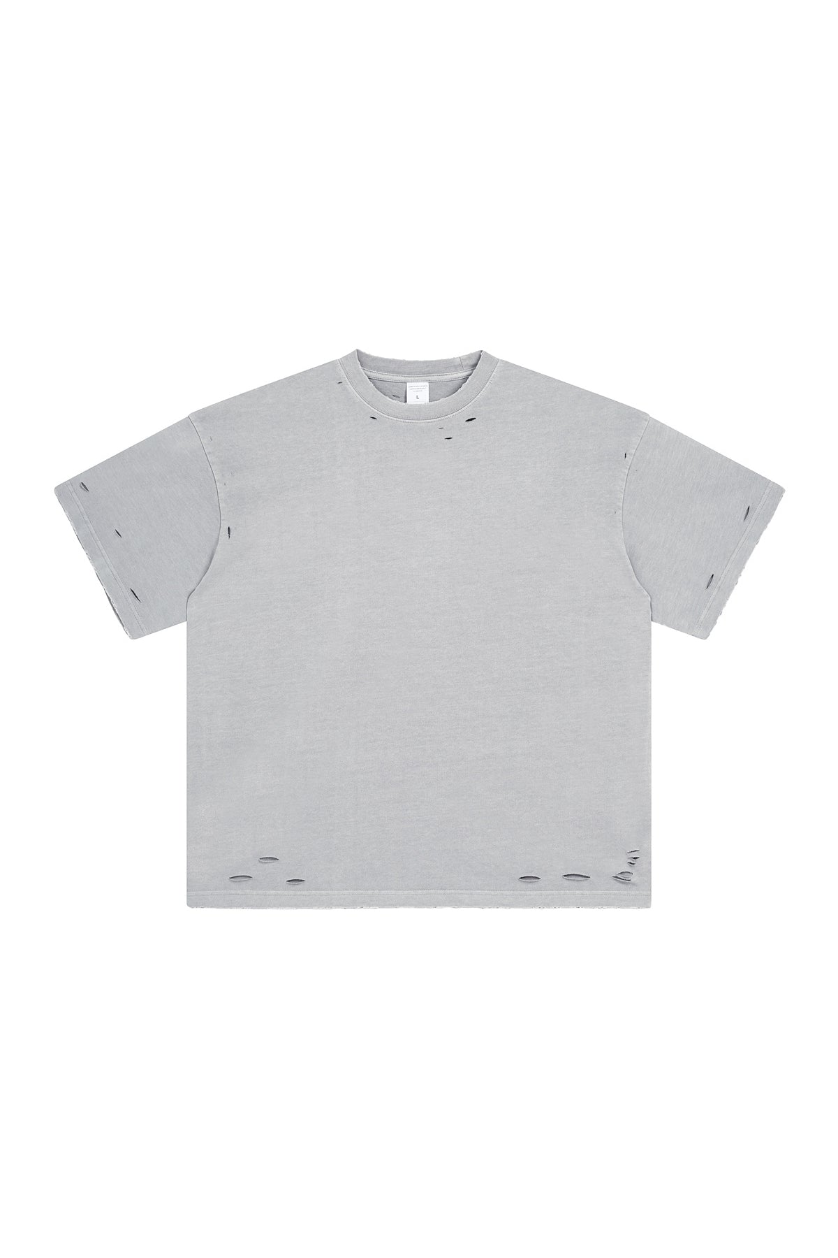 275GSM Distressed Vintage Washed Tee