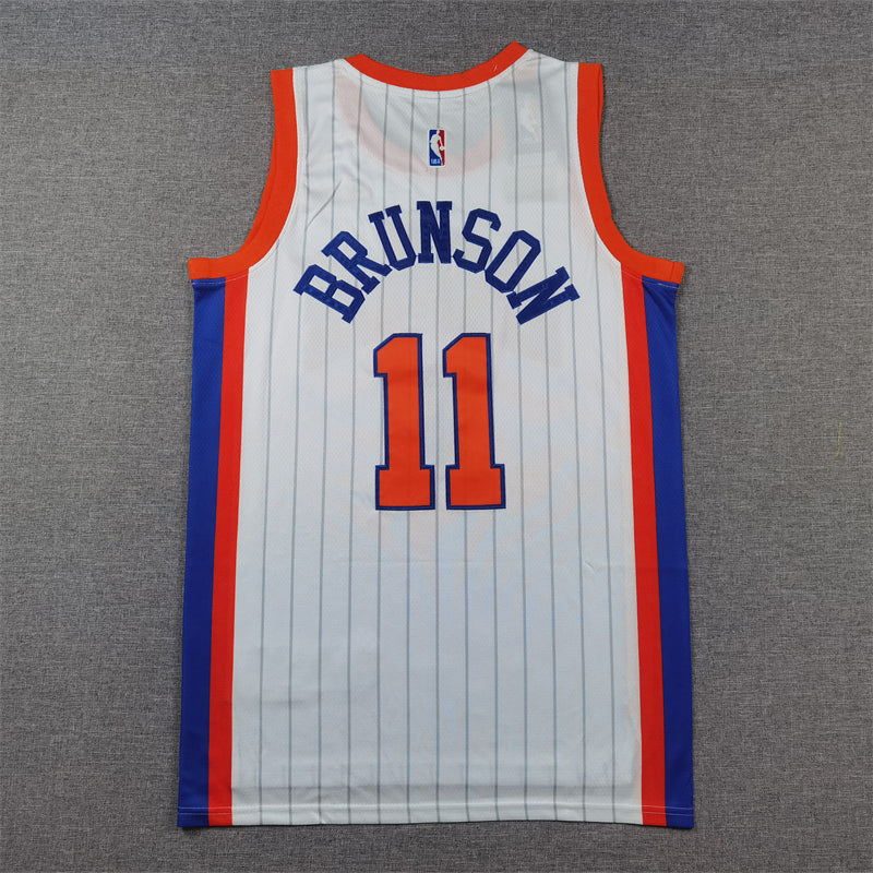 Unisex New York Knicks 2024/25 Embroidered Swingman Jersey City Edition