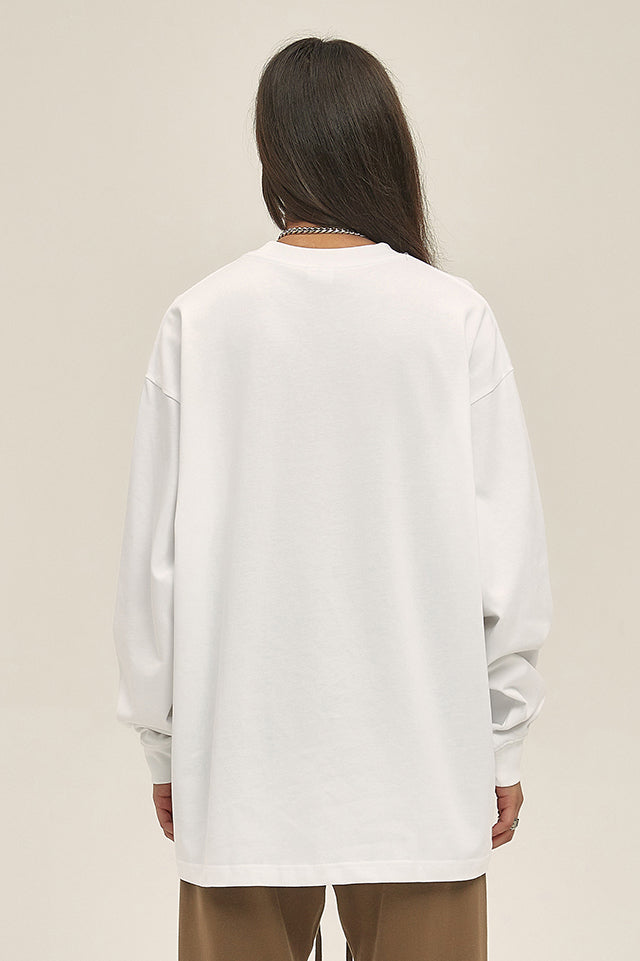 305GSM Oversized Long Sleeve Crew