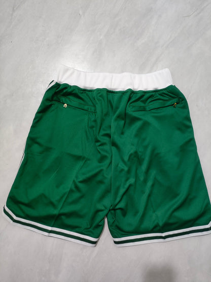 Boston Celtics Green Regular Pocket Shorts
