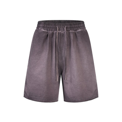 320GSM Distressed Sun Fade Shorts