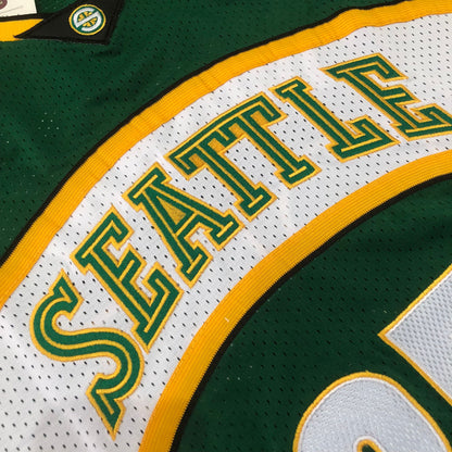 Seattle SuperSonics Kevin Durant #35 Throwback Jersey - Dense Embroidery