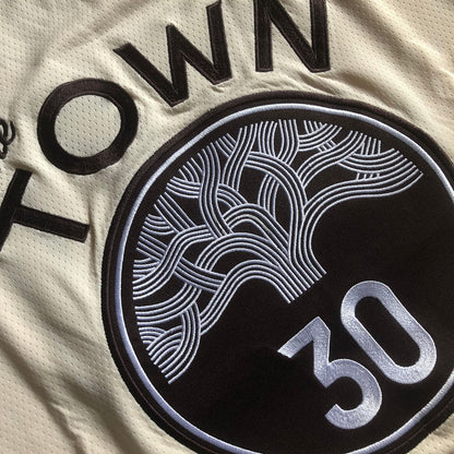 Golden State Warriors Stephen Curry #30 Throwback Jersey - Dense Embroidery