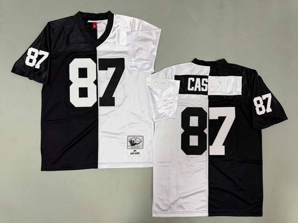 Mens Dave Casper#87 Los Angeles Raiders Vintage Throwback Jersey