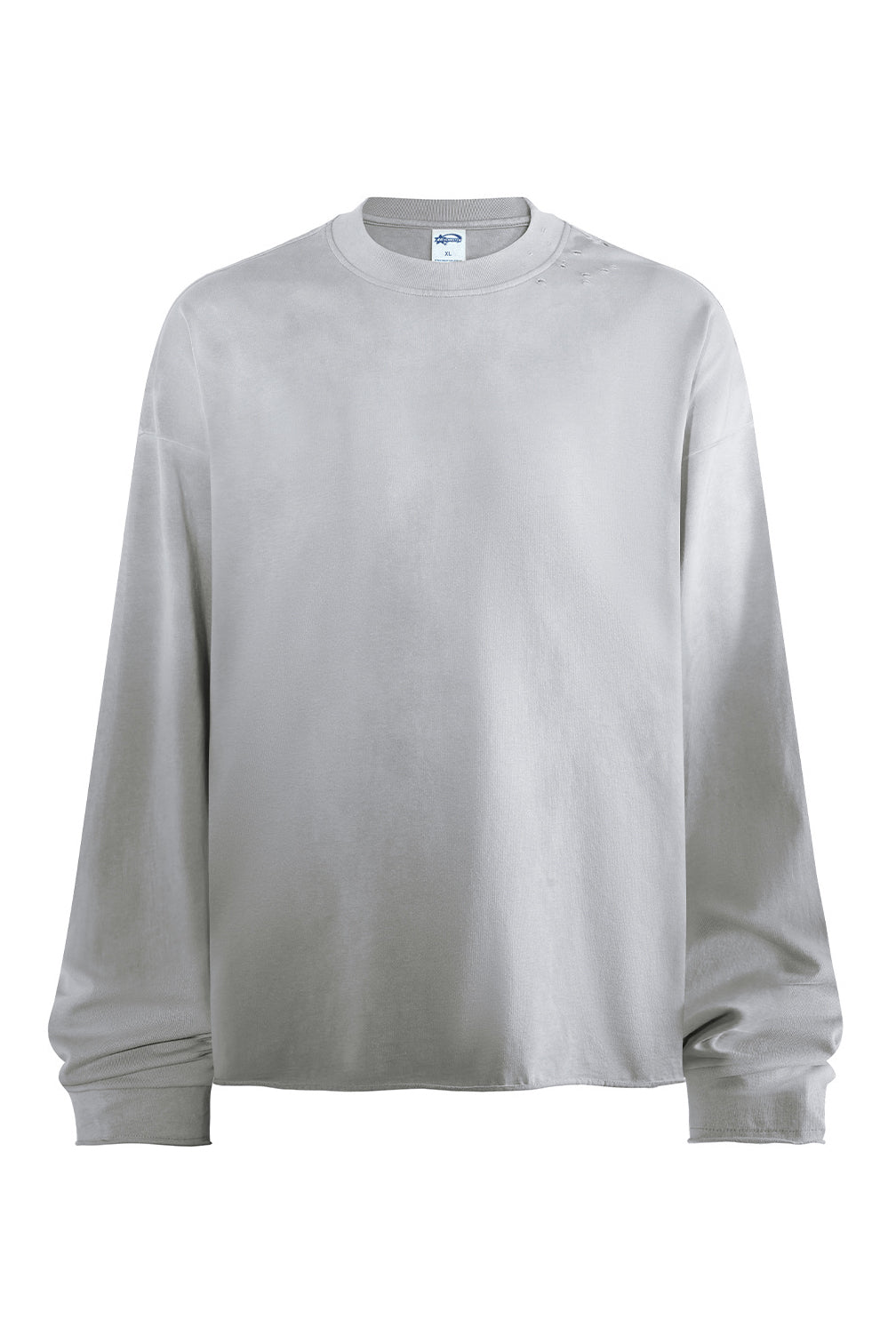 275GSM Distressed Spray Washed Long Sleeve