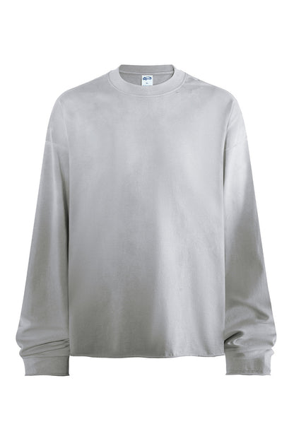 275GSM Distressed Spray Washed Long Sleeve