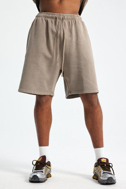 420GSM Pigment Dyed Washed Short