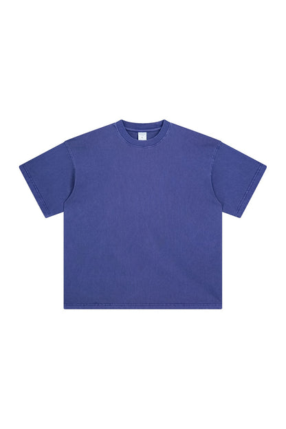 250GSM Pigment Dyed Washed Tee