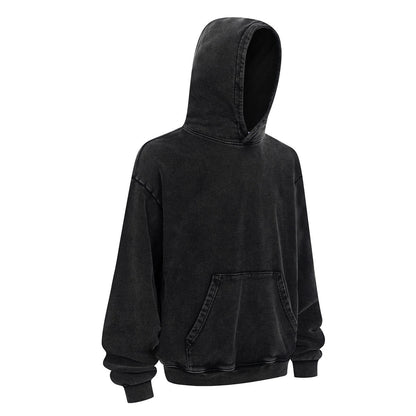 430GSM Boxy Fit Washed Hoodie