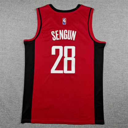 Houston Rockets Alperen Sengun #28 City Edition Swingman Jersey - Embroidered