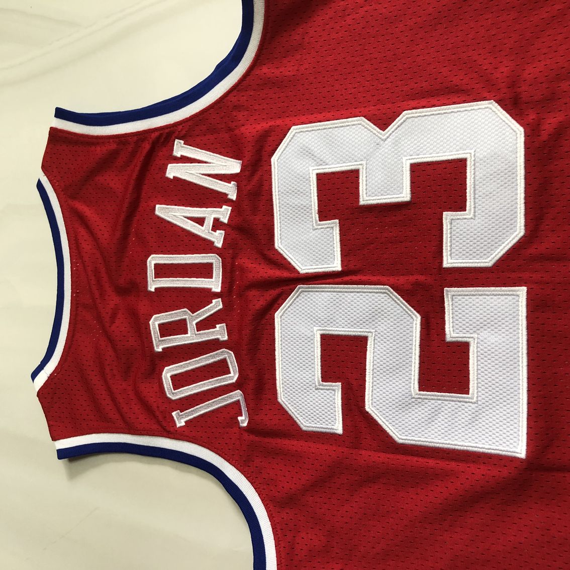 All-Star Michael Jordan #23 red Throwback Jersey - Dense Embroidery
