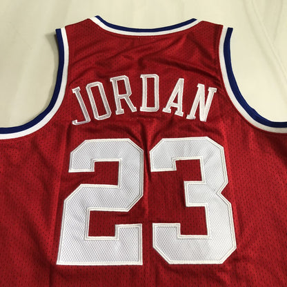 All-Star Michael Jordan #23 red Throwback Jersey - Dense Embroidery