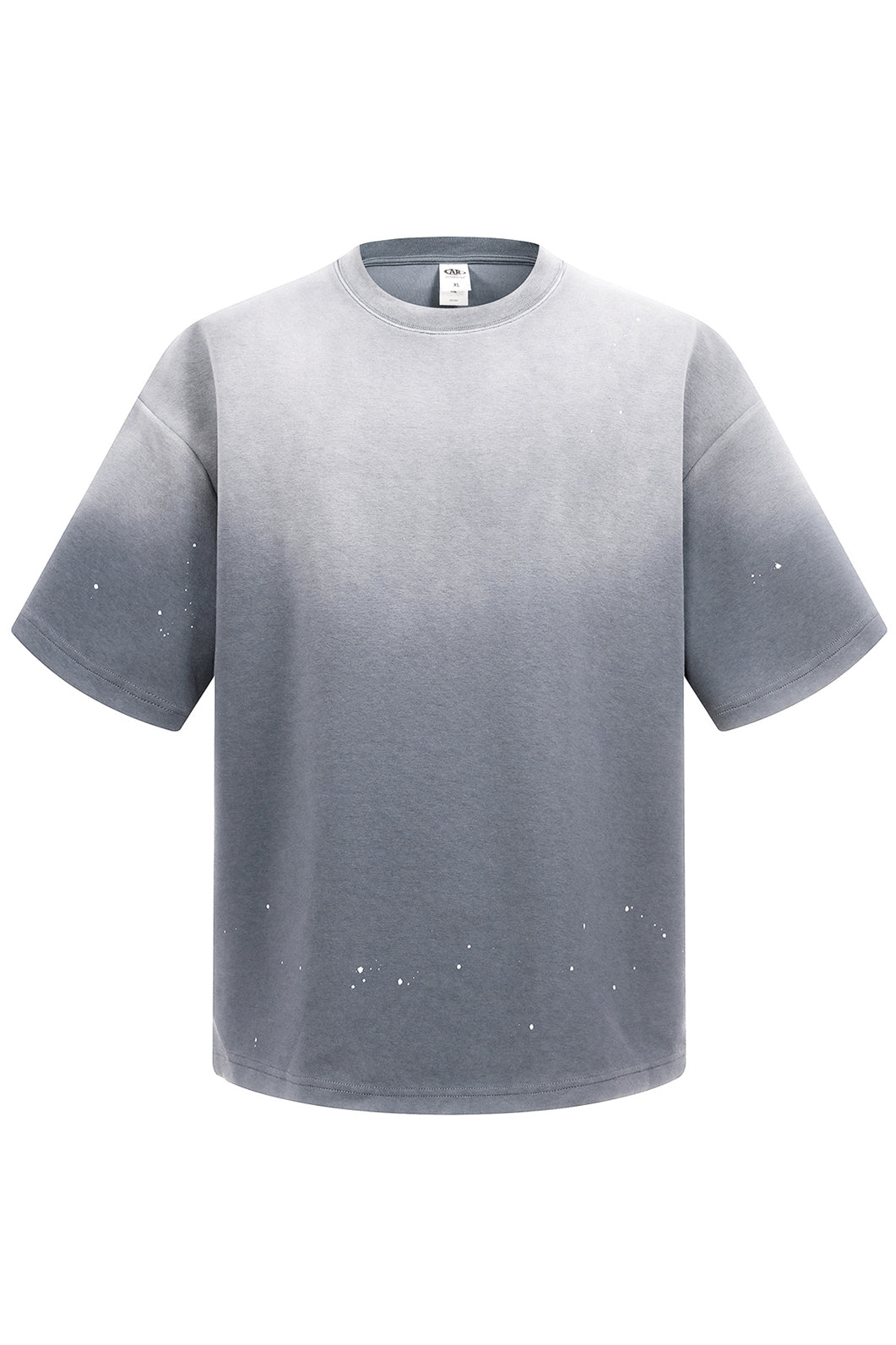 305GSM Ink Splashing Spray Washed Tee