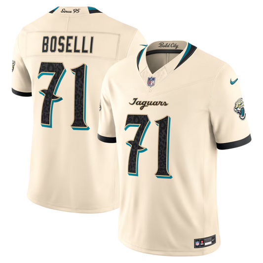 Men's Tony Boselli Jacksonville Jaguars #71 Rivalries Collection Limited Jersey