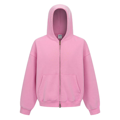 370GSM Pigment Dyed Fleece Boxy Hoodie