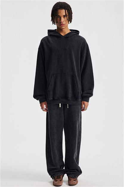 430GSM Boxy Fit Washed Hoodie