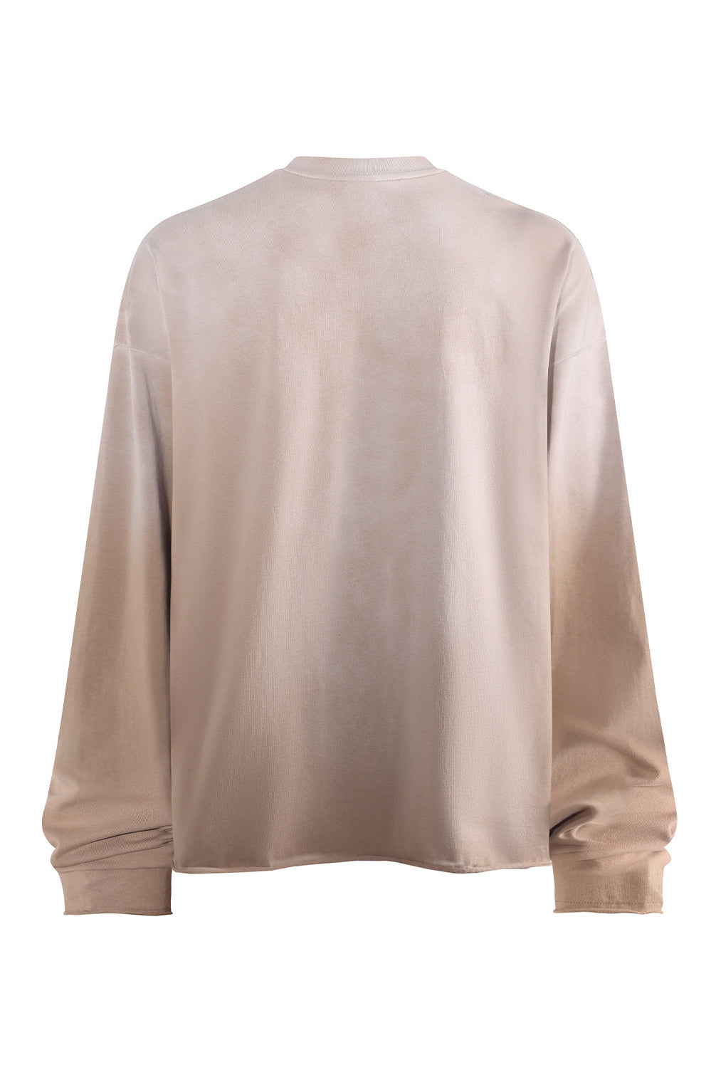 275GSM Distressed Spray Washed Long Sleeve