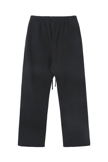 365GSM Relaxed Solid Color Fleece Sweatpants