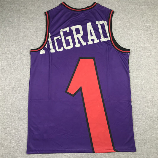 Toronto Raptors #1 MCGRADY Purple Jersey MN
