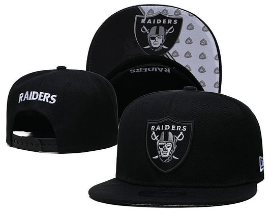 Las Vegas Raiders Black Snapback Cap