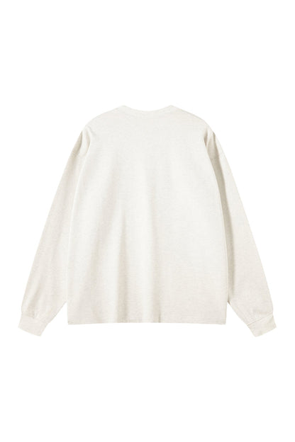 385GSM Oversized Long Sleeve Crew