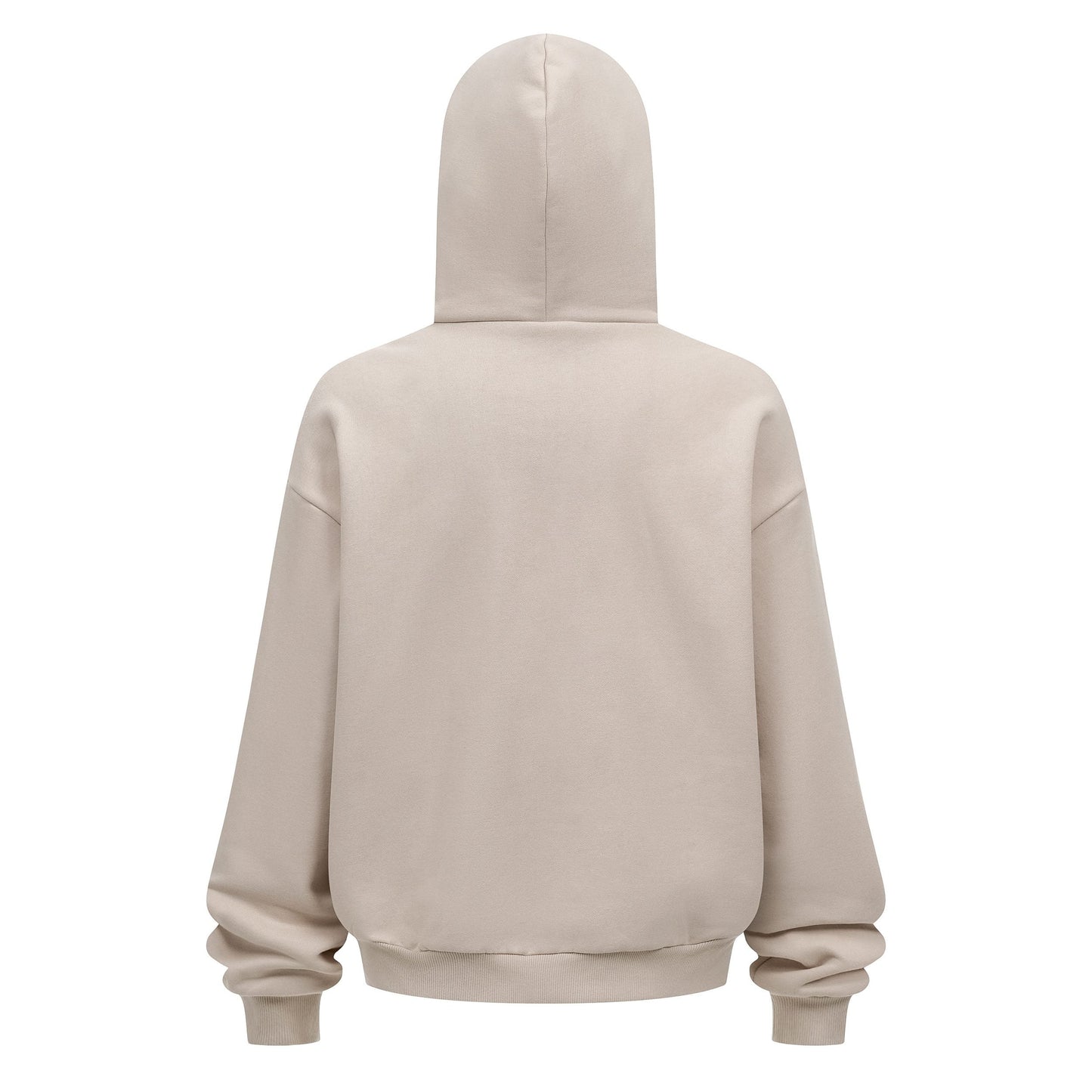 430GSM Boxy Fit Fleece Solid Color Hoodie