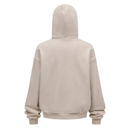 430GSM Boxy Fit Fleece Solid Color Hoodie