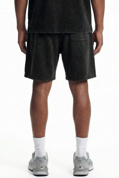 305GSM Splicing Washed Shorts