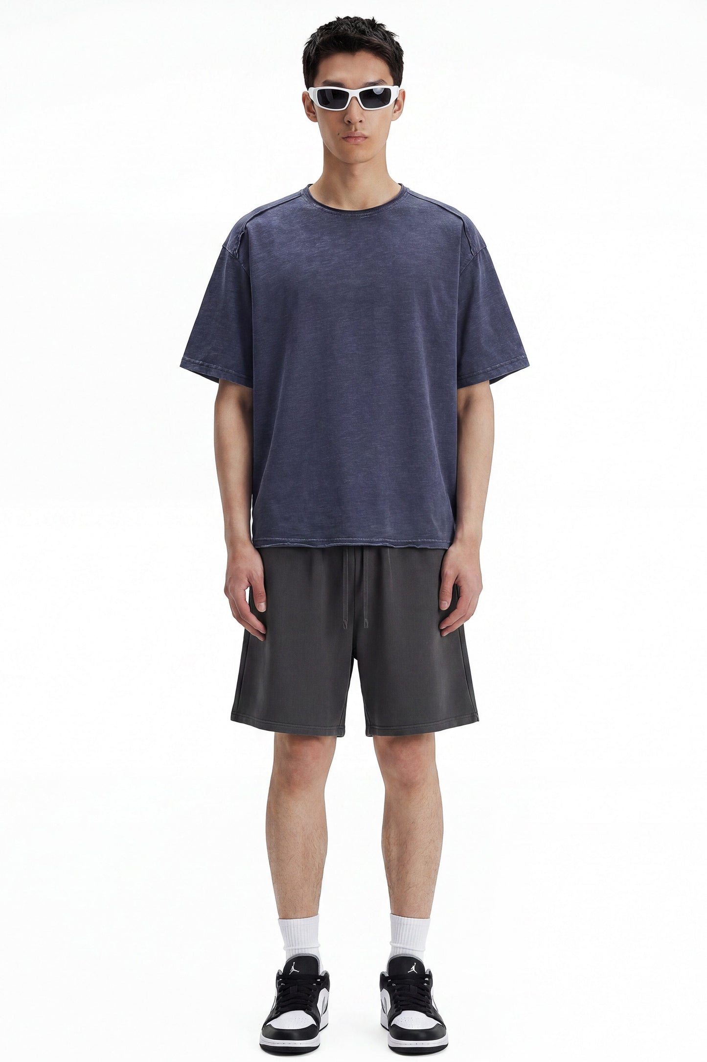 245GSM Slub Cotton Distressed Tee