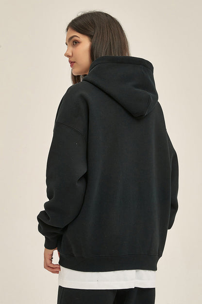 350GSM Solid Color Fleece Zipper Jacket