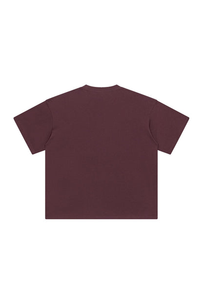 190GSM Solid Color Oversized Tee
