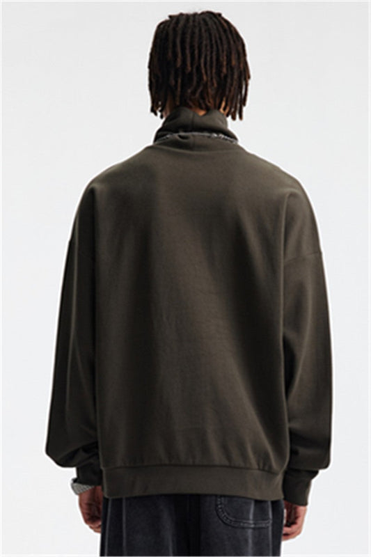 305GSM High Collar Sweatshirt
