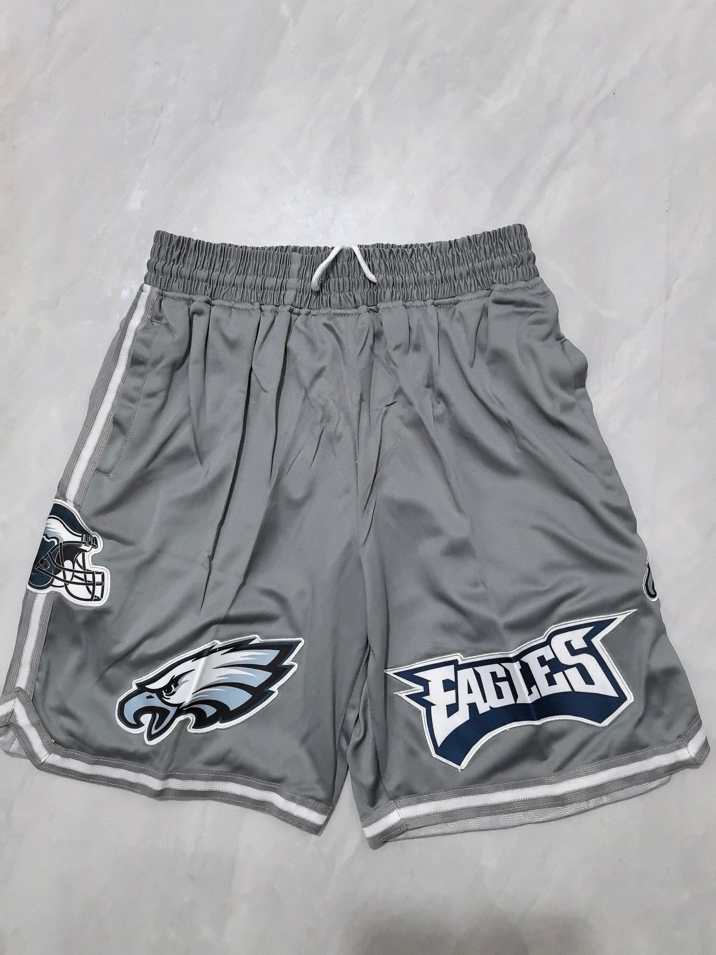 Philadelphia Eagles Grey Pocketed Shorts