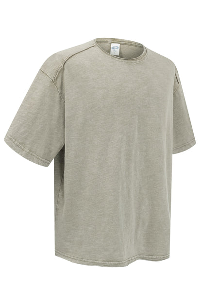 245GSM Slub Cotton Distressed Tee