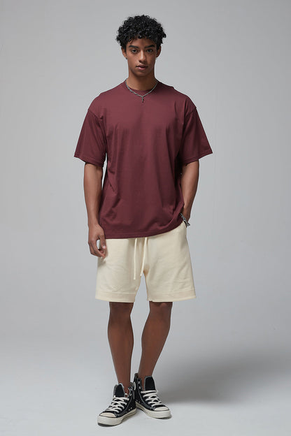 190GSM Solid Color Oversized Tee