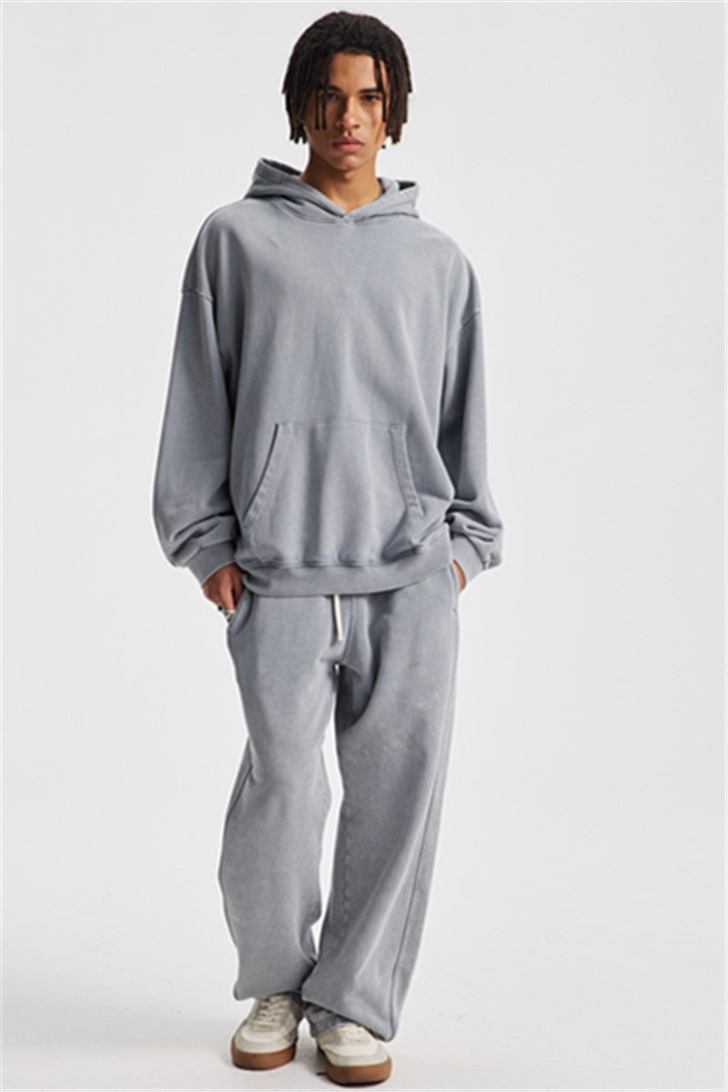 430GSM Boxy Fit Washed Hoodie