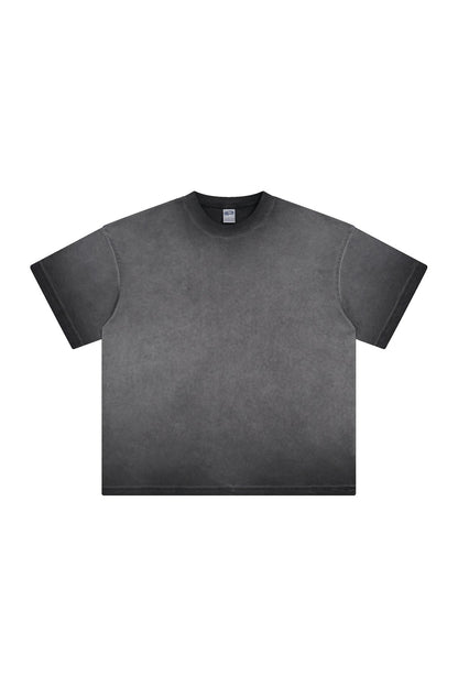 250GSM Double Stitch Sleeve Hem Washed Tee