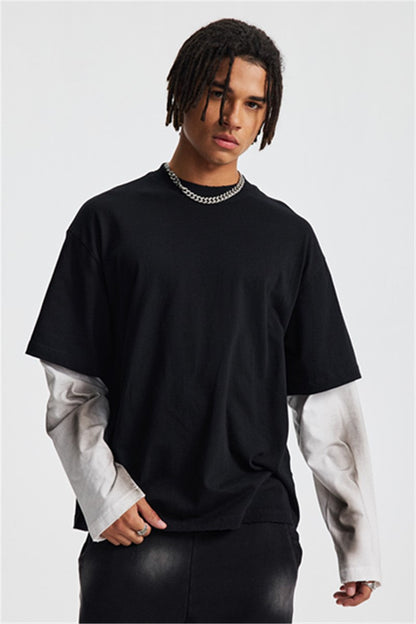 275GSM Washed Double Layer Long Sleeve