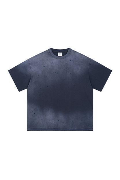 275GSM Ink Spray Washed Tee
