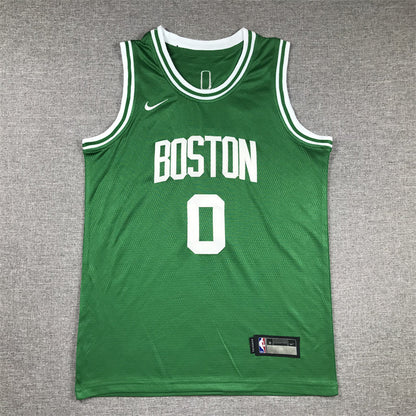 Youth Jayson Tatum Boston Celtics #0 Embroidered Jersey