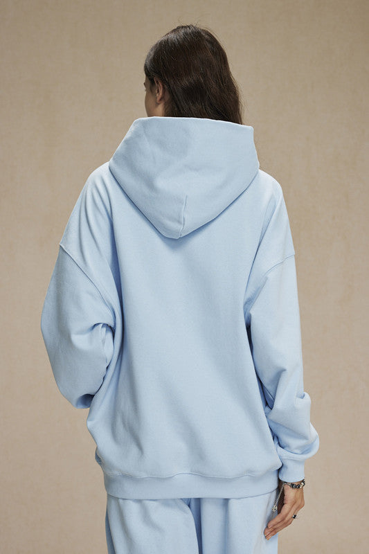 430GSM French Terry Solid Color Hoodie