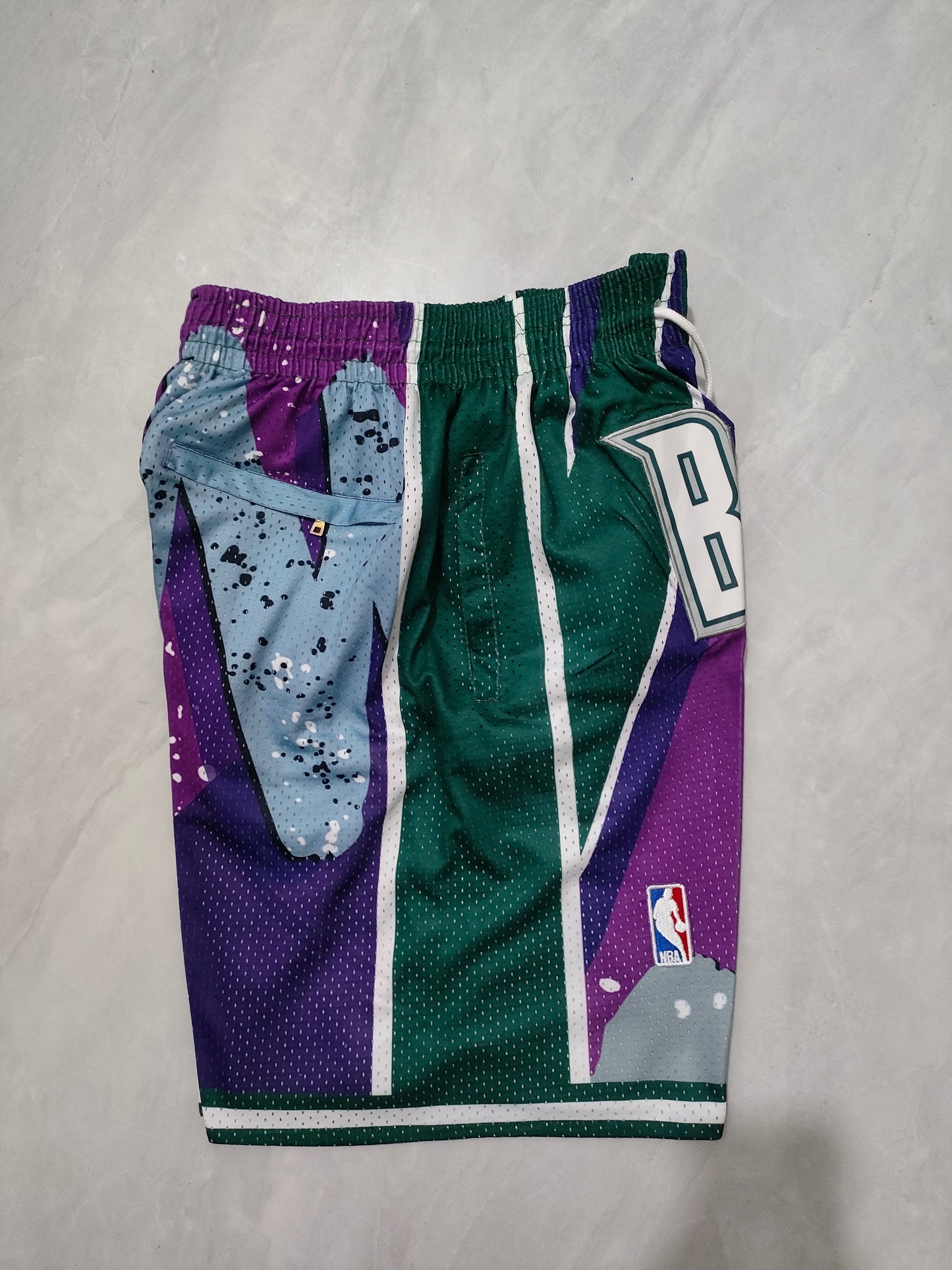 Milwaukee Bucks Purple Swingman Pocket Shorts