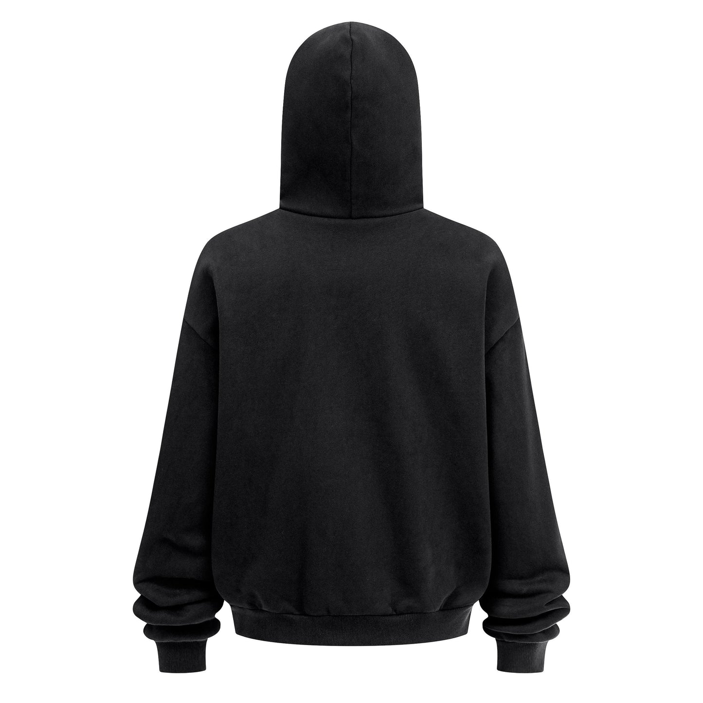 430GSM Boxy Fit Fleece Solid Color Hoodie