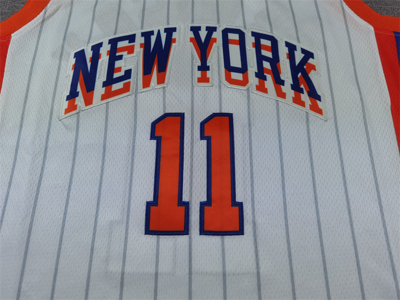 Unisex New York Knicks 2024/25 Embroidered Swingman Jersey City Edition